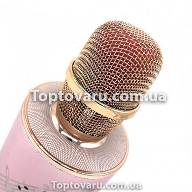 Караоке-мікрофон Karaoke DM YS 66 Bluetooth Рожевий 5617 фото