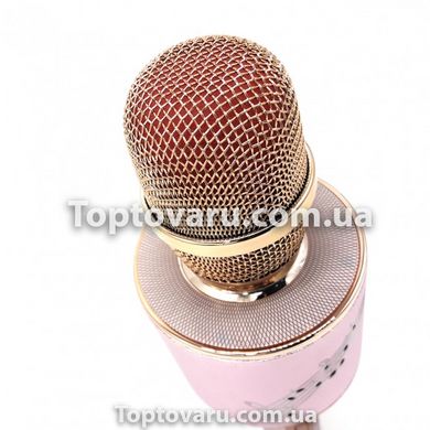Караоке-мікрофон Karaoke DM YS 66 Bluetooth Рожевий 5617 фото
