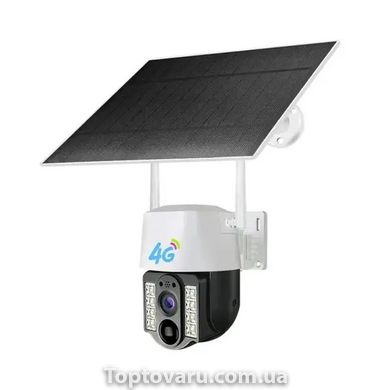 Камера відеоспостереження вулична із сонячною панеллю V380PRO 2MP 11626 фото
