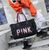 Сумка жіноча PINK чорна 1405 фото