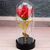 Роза в колбі з LED МАЛЕНЬКА №A54 Червона 1632 фото