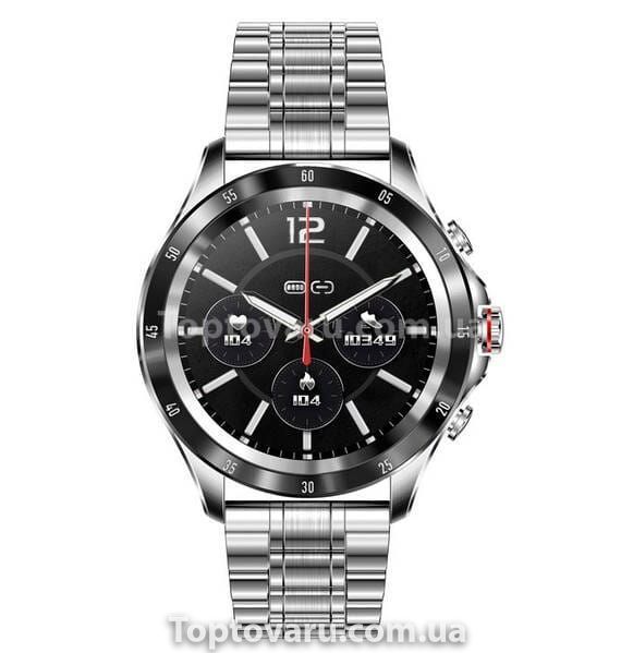 Смарт-годинник Smart Terminator New Silver у фірм. коробочці 15026 фото