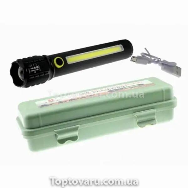 Ліхтарик ручний Bailong BL-C72-P50 USB 9755 фото