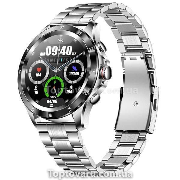 Смарт-годинник Smart Terminator New Silver у фірм. коробочці 15026 фото