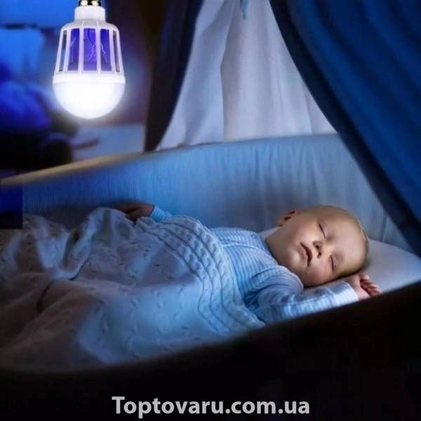 Лампа-приманка для комах світлодіодна Mosquito killer lamp 17866 фото