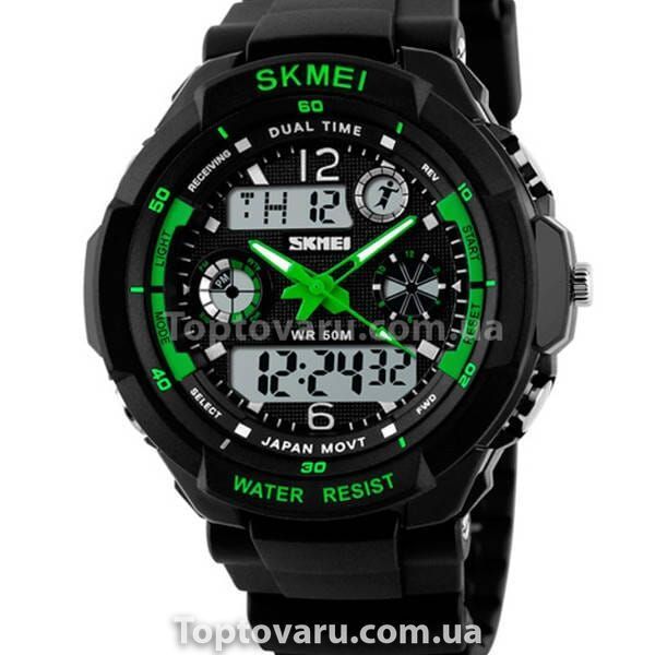 Часы детские Skmei S-Shock Green 0931для детей от 12 лет 14808 фото