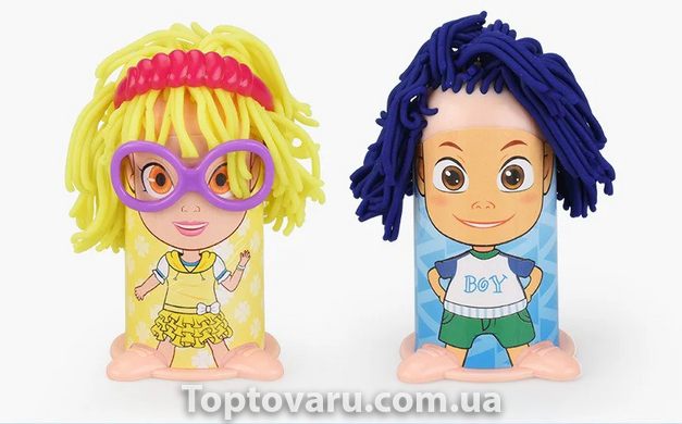 Набір для ліплення перукарня в валізі Soft Toy Hairdresser Toy + Подарунок лялька 3327 фото