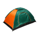 Палатка 3-х местная темно Зеленая с оранжевым 10553 фото 1