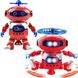 Танцующий светящийся интерактивный робот Dancing Robot Красный 3172 фото 1