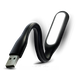 Портативный гибкий LED USB светильник black 287 фото 3