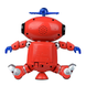 Танцующий светящийся интерактивный робот Dancing Robot Красный 3172 фото 3
