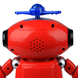 Танцующий светящийся интерактивный робот Dancing Robot Красный 3172 фото 4