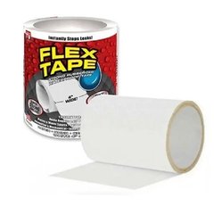 Надсильна клейка стрічка Flex Tape 10*152 см Біла 11175 фото