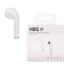 Bluetooth - гарнітура HBQ i7 one white NEW фото