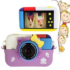 Дитячий цифровий фотоапарат Smart Kids TOY G 6 Hello Kitty Purple 3284 фото