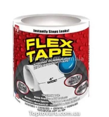 Надсильна клейка стрічка Flex Tape 10*152 см Біла 11175 фото