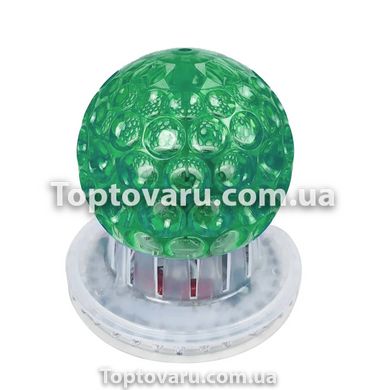 Лампа шар на подставке с вращающимися шаром RGB RD 5024 Зеленый 3768 фото