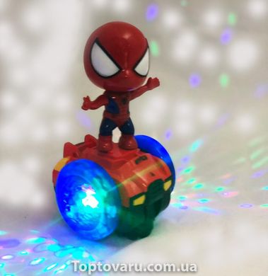Дитяча іграшка машинка Super SPIDER Car з диско-світлом і музикою 2986 фото
