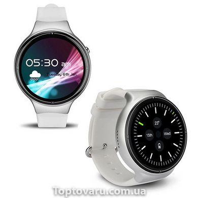 Розумні смарт-годинник Smart Watch F13 White 7782 фото