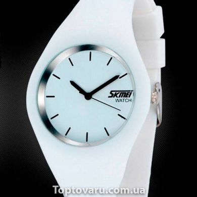 Часы детские Skmei Rubber White 9068C для детей от 8 лет 14809 фото
