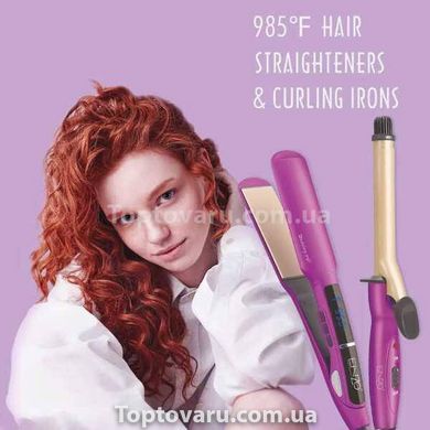 Набір для укладання волосся 3в1 (фен, плойка, праска) ENZO EN-6303 14023 фото