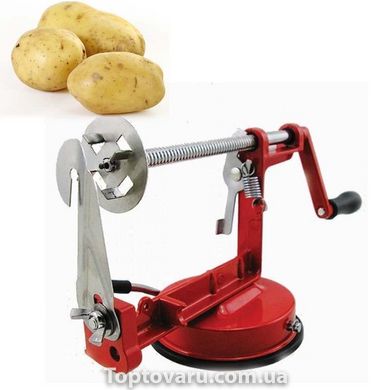Машинка для нарізки картоплі спіраллю Spiral Potato Slicer NEW фото