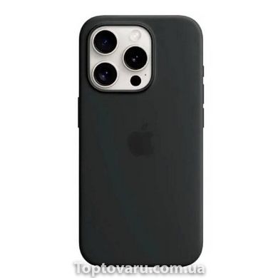Чехол для смартфона Silicone Full Case AAA MagSafe IC for iPhone 15 Pro Max Black 18828 фото