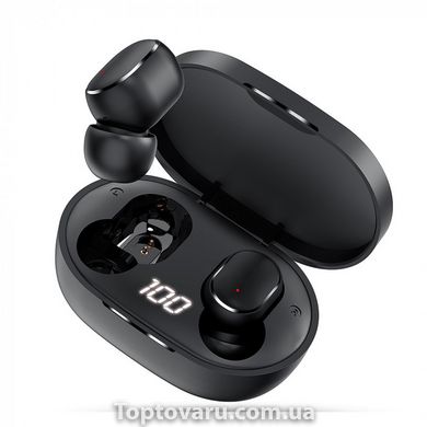 Навушники безпровідні MiPods E6S Чорні 4673 фото