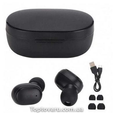 Навушники безпровідні MiPods E6S Чорні 4673 фото