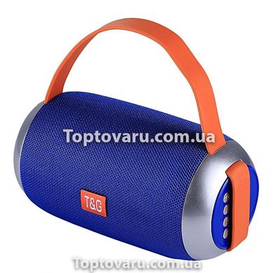 Портативна Bluetooth Колонка TG112 Синя 5992 фото
