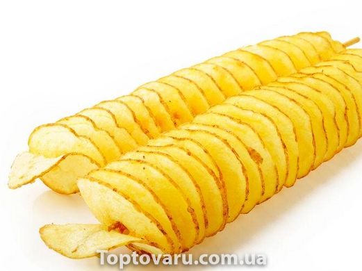 Машинка для нарізки картоплі спіраллю Spiral Potato Slicer NEW фото