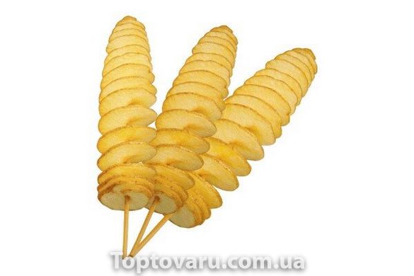 Машинка для нарезки картофеля спиралью Spiral Potato Slicer NEW фото