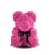 Ведмедик з 3D троянд Zupo Crafts 25 см Рожевий 132 фото 2