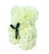 Ведмедик з 3D троянд Zupo Crafts 25 см Шампанський 3645 фото 1