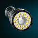 Фонарь ручной аккумуляторный повышенной мощности поисковый YEMAO YM-A3T 1+18LED Черный с серым 37251 фото 2
