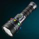Фонарь ручной аккумуляторный повышенной мощности поисковый YEMAO YM-A3T 1+18LED Черный с серым 37251 фото 7