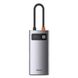 USB-HubBaseus Metal Gleam Series 4-in-1 Multifunctional Type-C HUB Docking Station Gray （Type-C to USB3.0*3+RJ45*1） WKWG070113-00001 фото 1