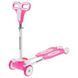 Дитячий чотириколісний самокат жаба New Scooter Рожевий 1792 фото 2