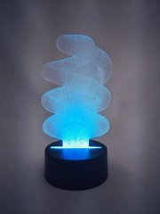 Настольный светильник New Idea 3D Desk Lamp Зигзаг