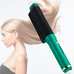Расческа выпрямитель для волос Fashion Hairdresser S9 Зеленая 8762 фото