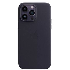 Чехол для смартфона Leather AAA Full Magsafe IC for iPhone 14 Pro Violet 18830 фото