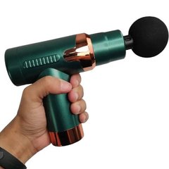 Масажний пістолет для м'язів Massage Gun JY760 Зелений 15816 фото