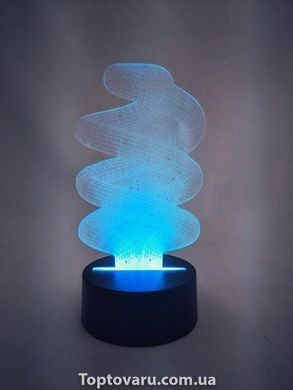Настольный светильник New Idea 3D Desk Lamp Зигзаг 1541 фото