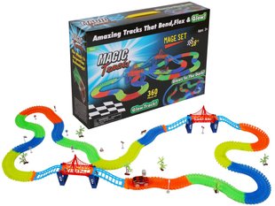 Гоночний Трек Magic Tracks 360 деталей glow track (з містиками) 1506 фото