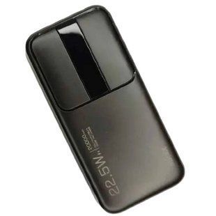 Power bank на два выхода с дисплеем с быстрой зарядкой 20000 mAh INKAX PBQ-07 Черный 20387 фото
