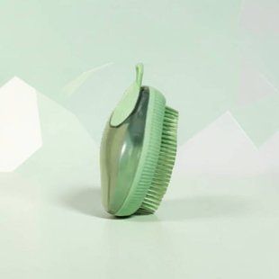 Мочалка с дозатором для моющего Bath Brush LY-139 Зеленая 21949 фото