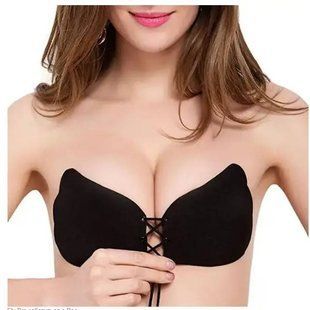 Невидимый бюстгальтер на клейкой основе Fly Bra Черный чашка А 19486 фото