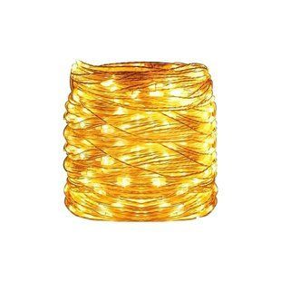 Гирлянда внутренняя линейная 200LED 20м Warm White USB LU992warmwhite Теплый свет 31304 фото