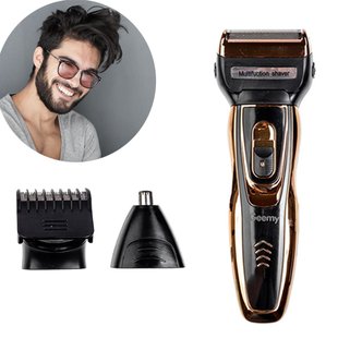 Набір для стрижки 3в1 Gemei GM 595 Hair Trimmer Золото 3822 фото