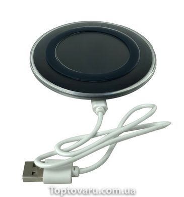Бездротовий зарядний пристрій Wireless Charge Чорний 1675 фото